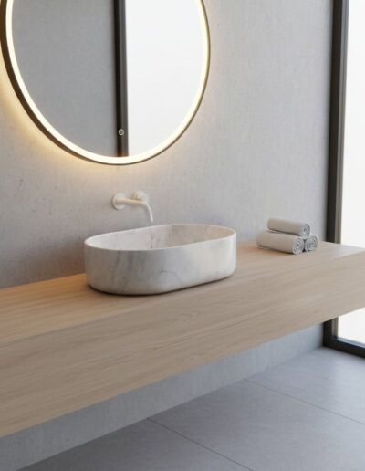 Lavabo Miyako Carrara